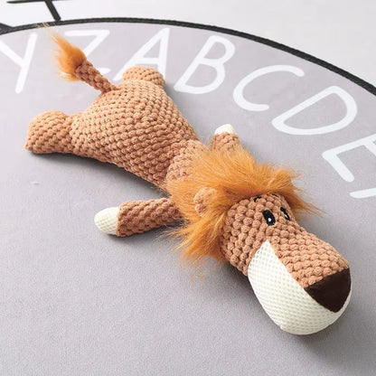 Squeaky Animal Plush Toys – Fun, Teething &amp; Tooth-Cleaning in One