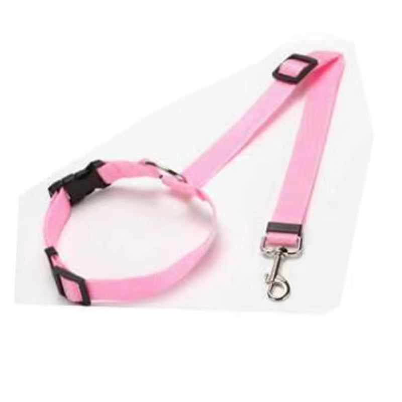 SafeRide DuoLeash – 2-in-1 Car Seat Belt &amp; Walking Leash for Dogs on the Move