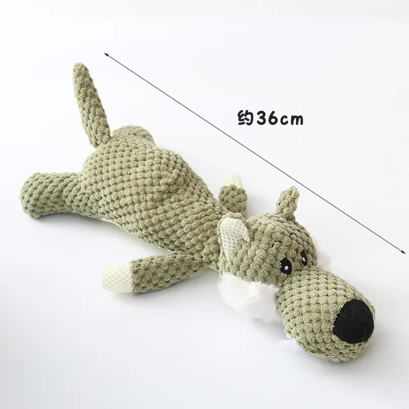 Squeaky Animal Plush Toys – Fun, Teething &amp; Tooth-Cleaning in One