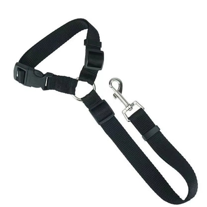 SafeRide DuoLeash – 2-in-1 Car Seat Belt &amp; Walking Leash for Dogs on the Move