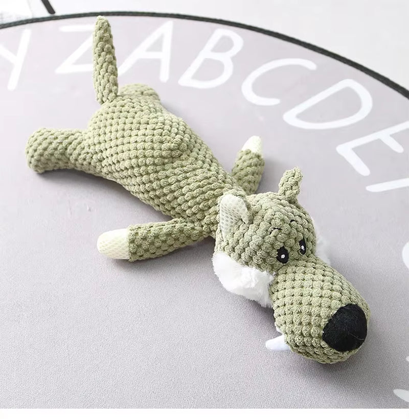 Squeaky Animal Plush Toys – Fun, Teething &amp; Tooth-Cleaning in One