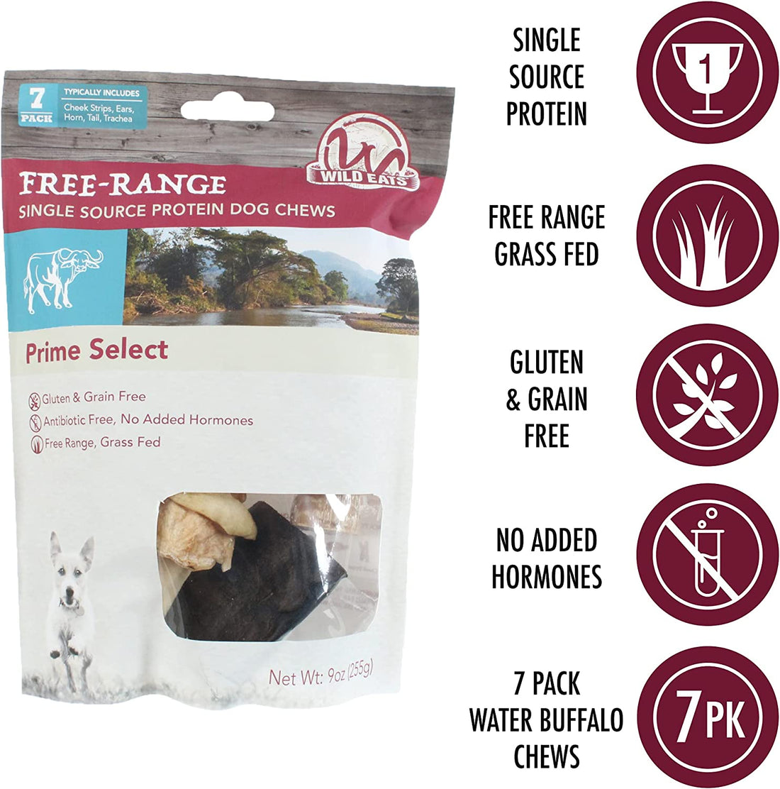 Grain free water buffalo dog chews