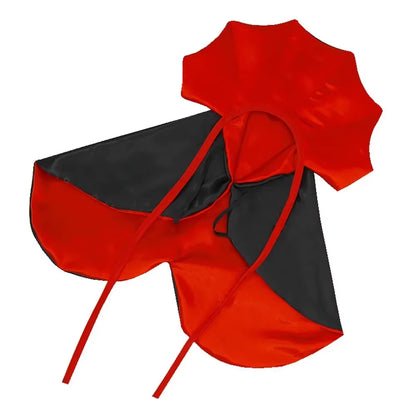 Pet Vampire Cape – Hauntingly Cute Halloween Costume for Cats &amp; Small Dogs