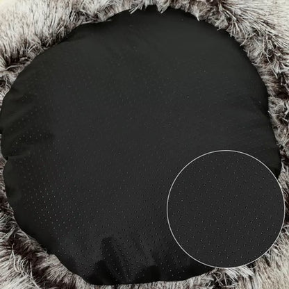 2-in-1 Round Cushion &amp; Warm Pet House for Cats and Small Dogs